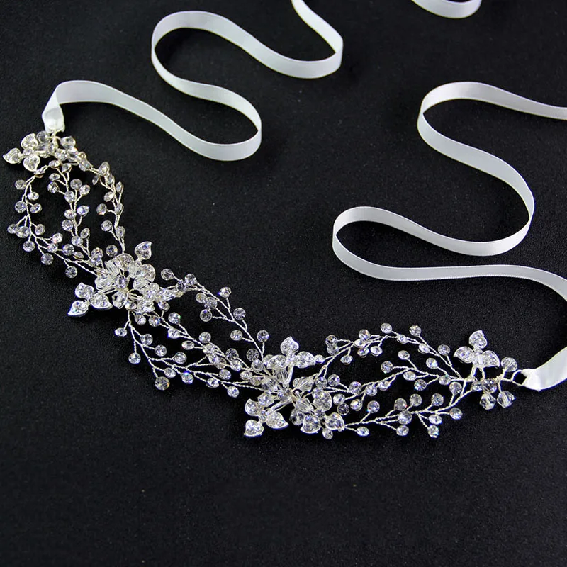 Аксессуары для волос свадебная диадема из кристаллов повязки на голову