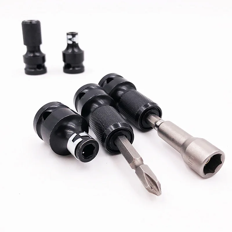 1/2&quot Square To 1/4&quot Hex Ratchet Socket Wrench Adapter Spanner Set Drive Converter Impact Tool 50*23*18mm | Инструменты