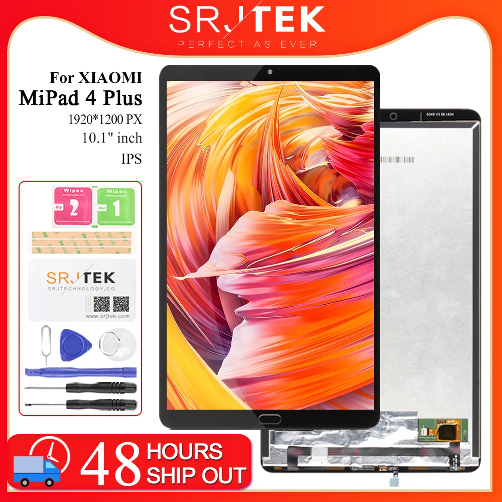 SRJTEK 10 1 для Xiaomi MiPad 4 Plus ЖК дисплей сенсорный экран Mi Pad дигитайзер планшет Замена