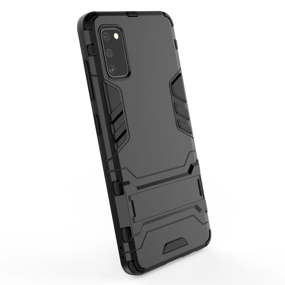 OUDINI задняя крышка Подставка Броня противоударный чехол для Samsung Galaxy A41Case|Бамперы|