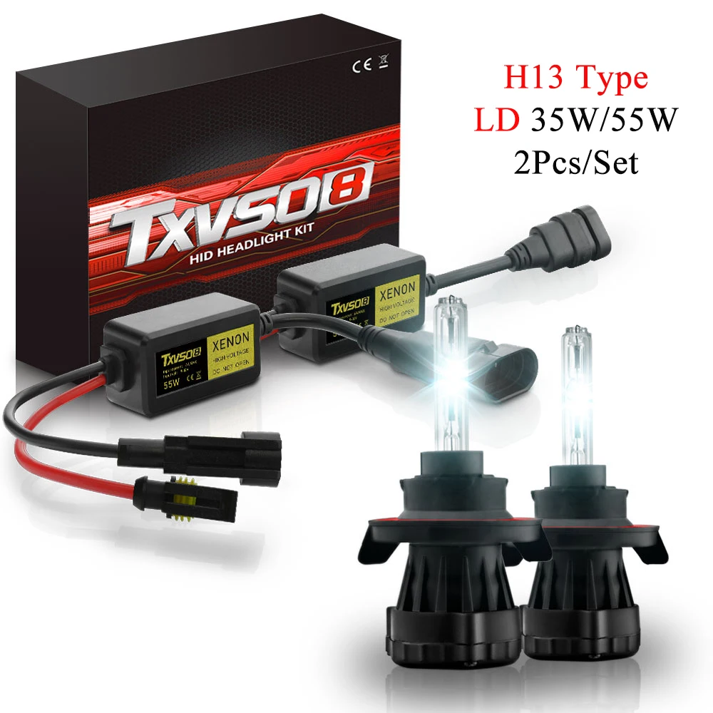 TXVSO8 9008 H13 Hi Li 110 Вт все в одном HID ксеноновая конверсионная лампа автомобильная