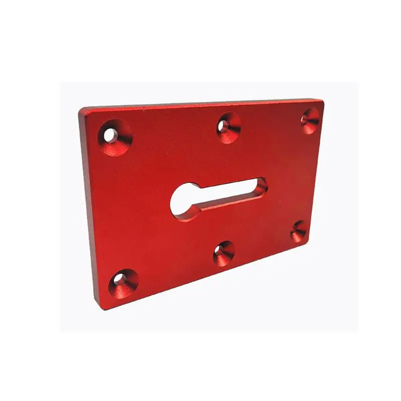 

Woodworking Table Fixture Fixing Plate for Clamp Installation Woodworking Tool