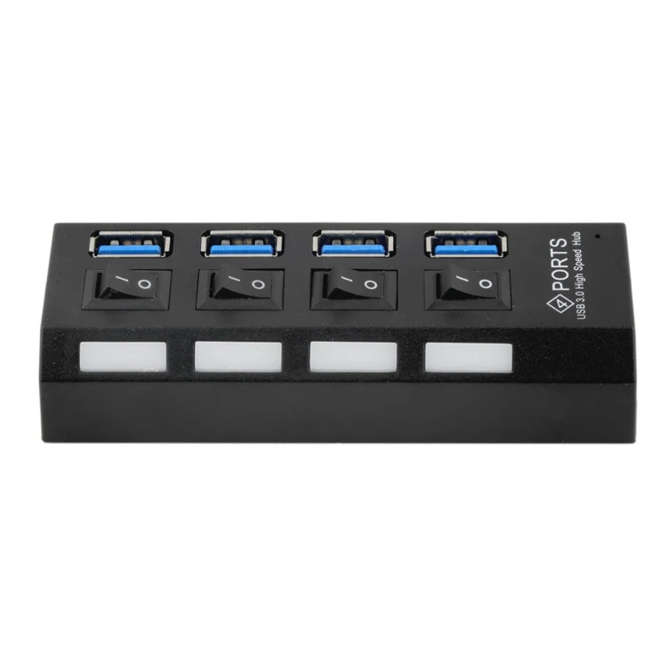 4 порта USB 3,0 разветвитель usb-хаб для настольного ноутбука usb-хаб 3,0 Настольный разветвитель USB3.0 концентратор док-станция Мульти USB ПК Компьютерные аксессуары