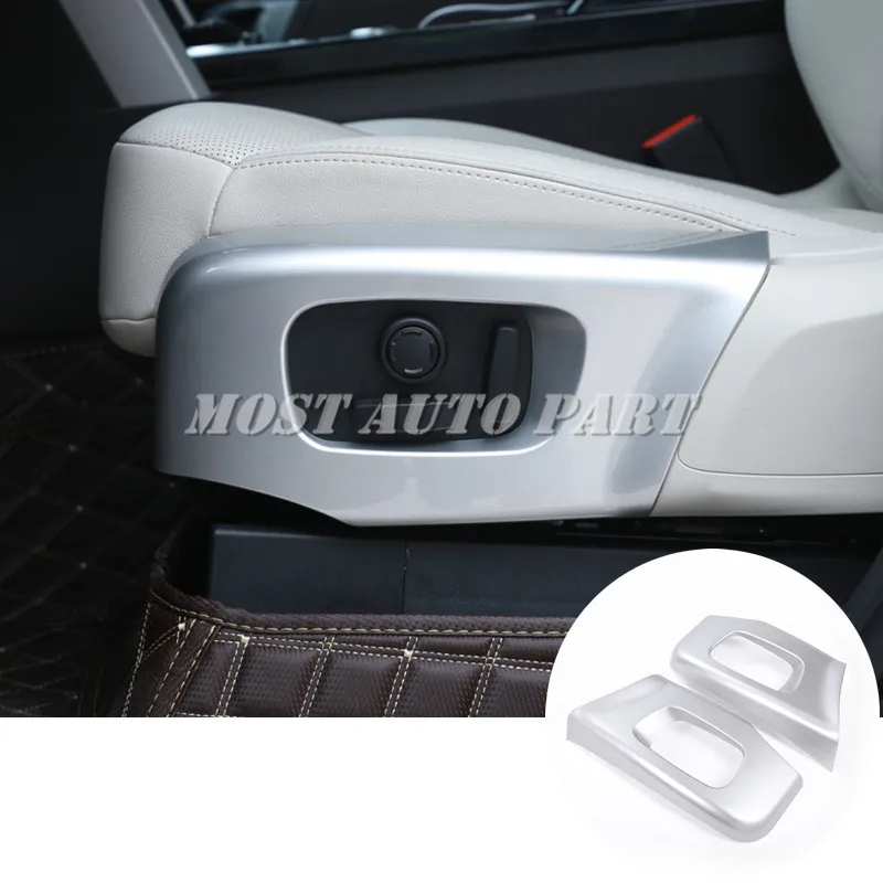 

Inner Car Seat Button Frame Cover 2pcs For Land Rover Discovery 5 LR5 L462 2017-2021 Car accesories interior Car Trim