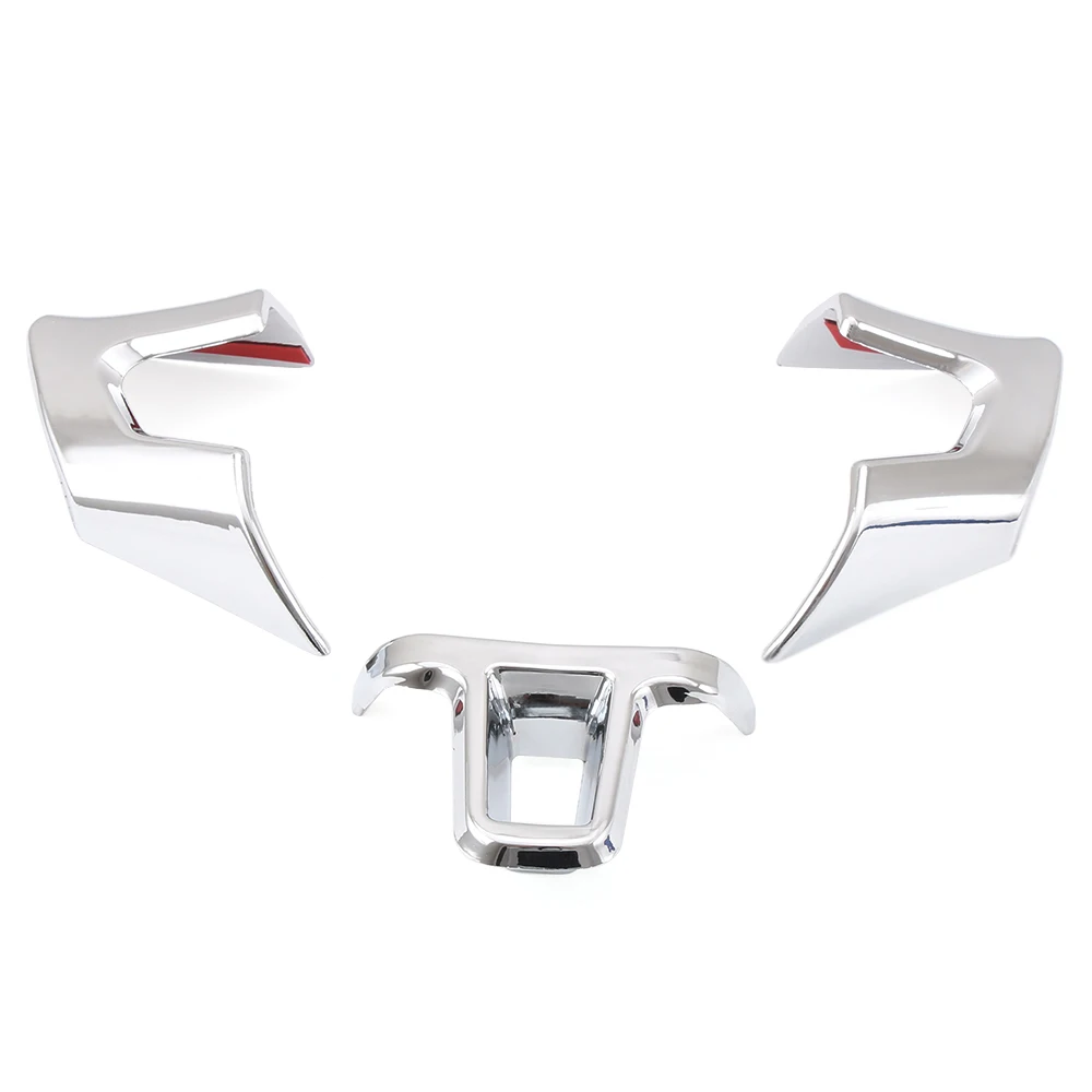 Хромированная накладка на руль из АБС-пластика наклейка чехол для Volkswagen VW Golf 6 MK6