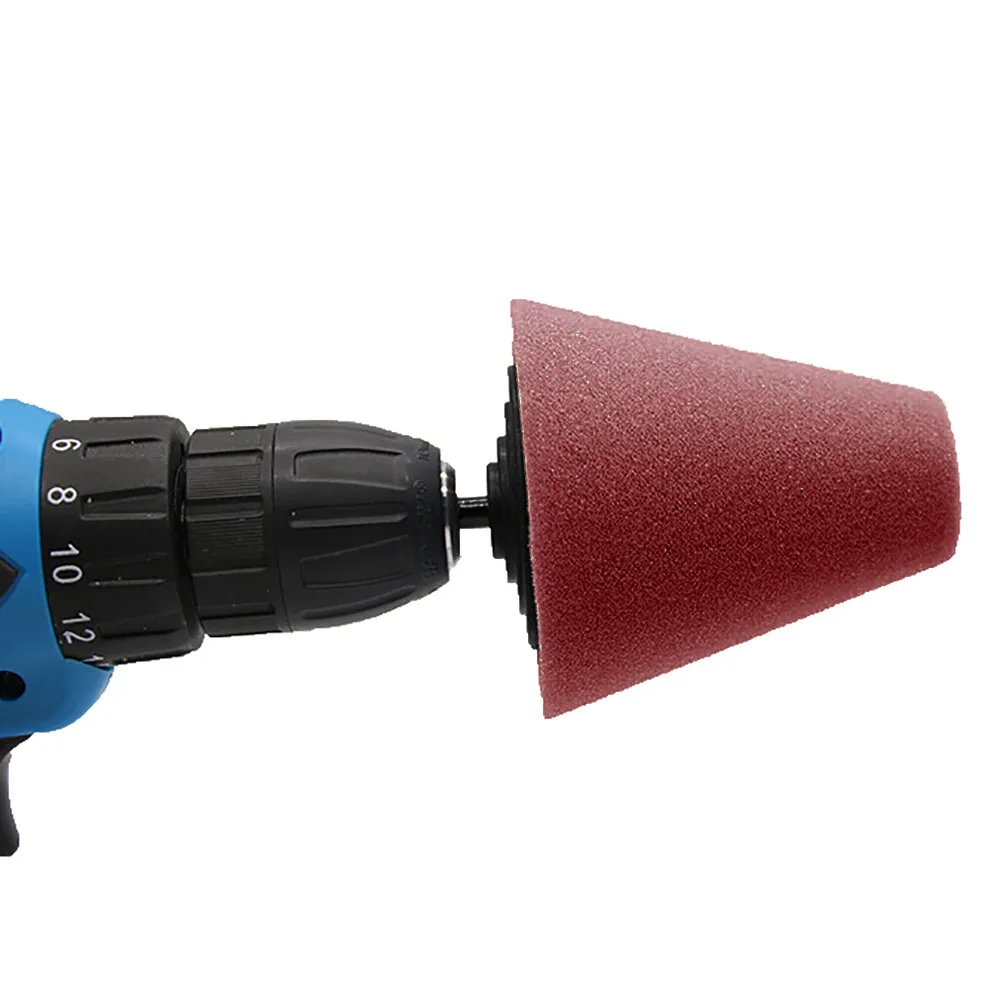 Колесная втулка Полировочный хвостовик Полировочная губка конусная