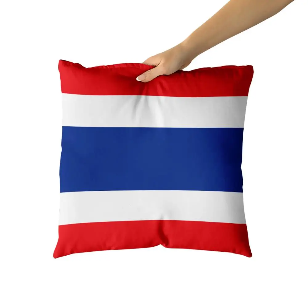 Таиланд хлопчатобумажные парусиновые наволочки на заказ для диванных подушек