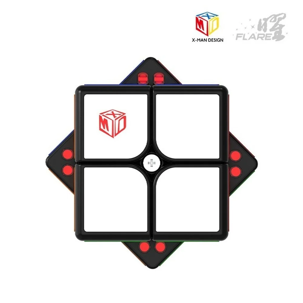 

QiYi XMD Yao 2x2 Magnetic Magic Cubes MoFangGe X-Man 2x2x2 Cube Professional Speed Cube Educational Toys For Children Gift