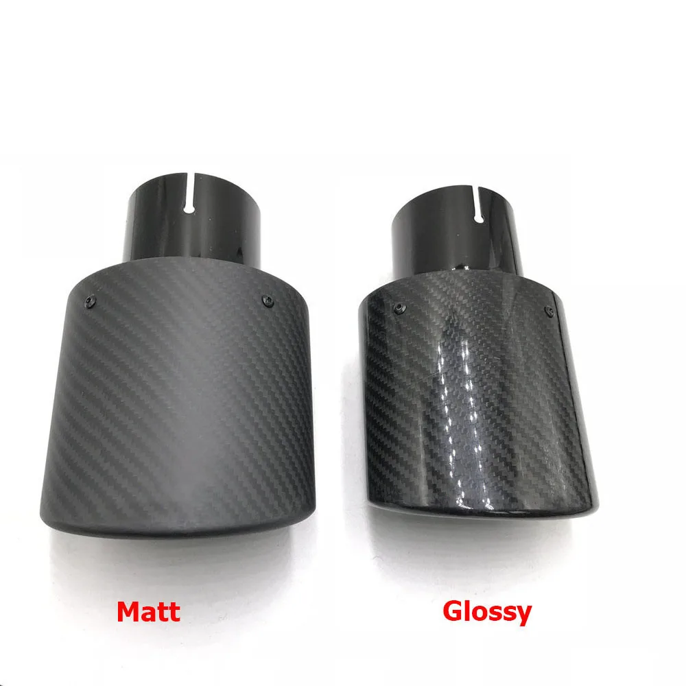 Высококачественный матовый/глянцевый углеродный глушитель наконечник