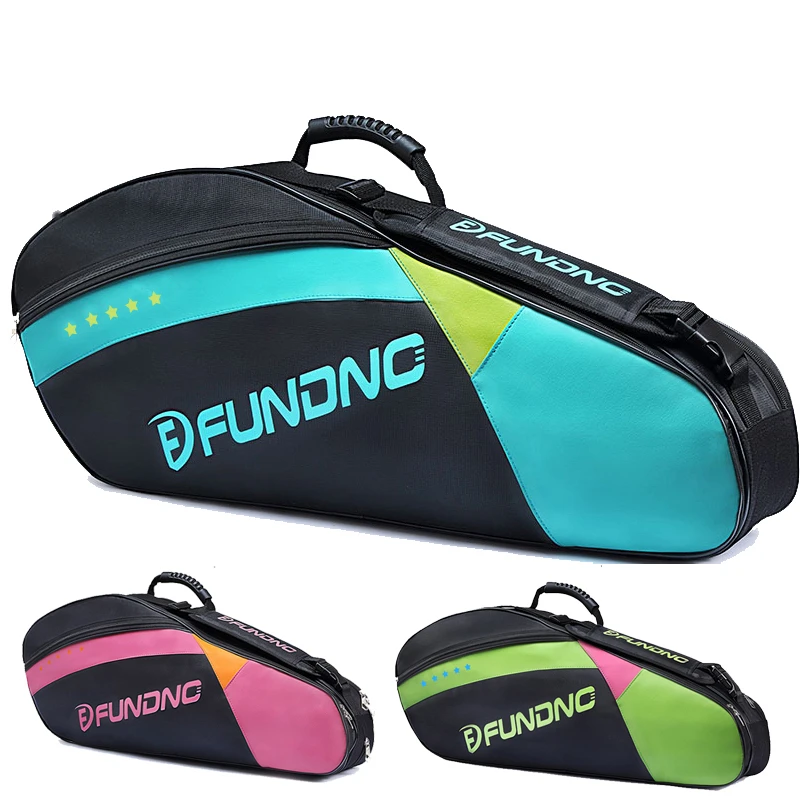 Качественная сумка для бадминтона 3 6 ракеток рюкзак тенниса на одно плечо