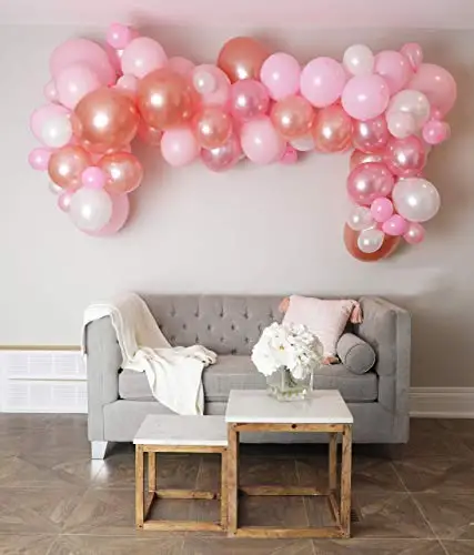 

100pcs 10/12 Inch Pastel Balloons Garland Kit Baby Shower Birthday Pink Baloon Wedding Anniversaire Party Decorations kid Globos