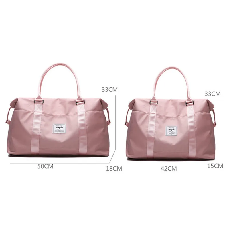 Женская сумка для путешествий короткая водонепроницаемая 2020|Дорожные сумки| |