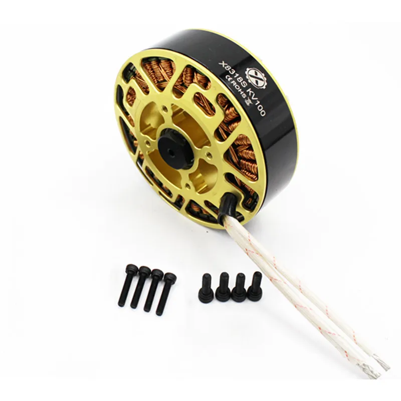 X8318S бесщеточный двигатель KV100 KV120 многоосевой 36N40P для FPV гоночного дрона