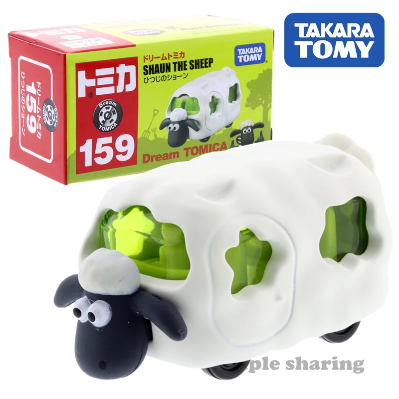 Takara Tomy мечта Tomica 159 с рисунком барашка Шона Ван модель автомобиля популярные