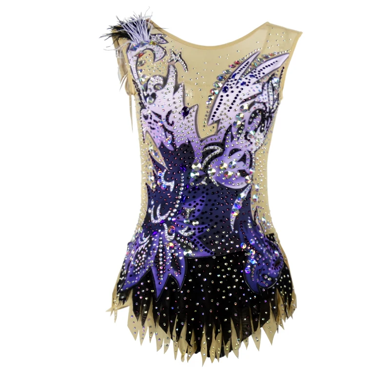 

Женский трико для художественной гимнастики, детские юбки из спандекса для выступлений и художественной гимнастики