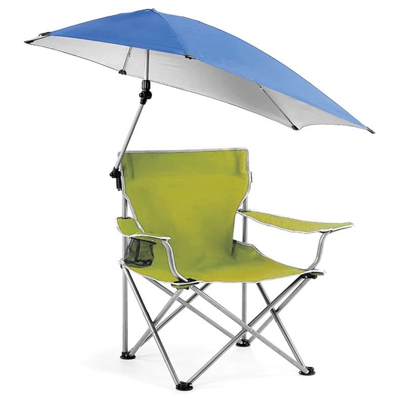 구매 접이식 캠프 의자, 야외 낚시 캠핑 리클라이닝/라운지 헤비 듀티 100KG, 조정 가능한 캐노피