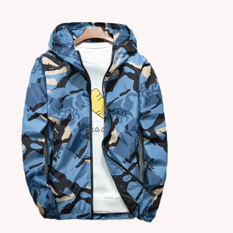 8XL 7XL 6X весенняя и осенняя куртка для мужчин пальто свободного кроя камуфляжное