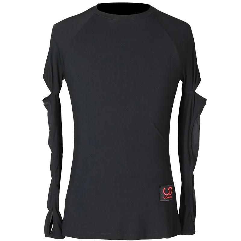 

Latin Dance Top Male Fashion Hollow Long Sleeves Men Competition Performance Shirts Rumba Cha Cha Samba Tango Salsa Wear DN4510