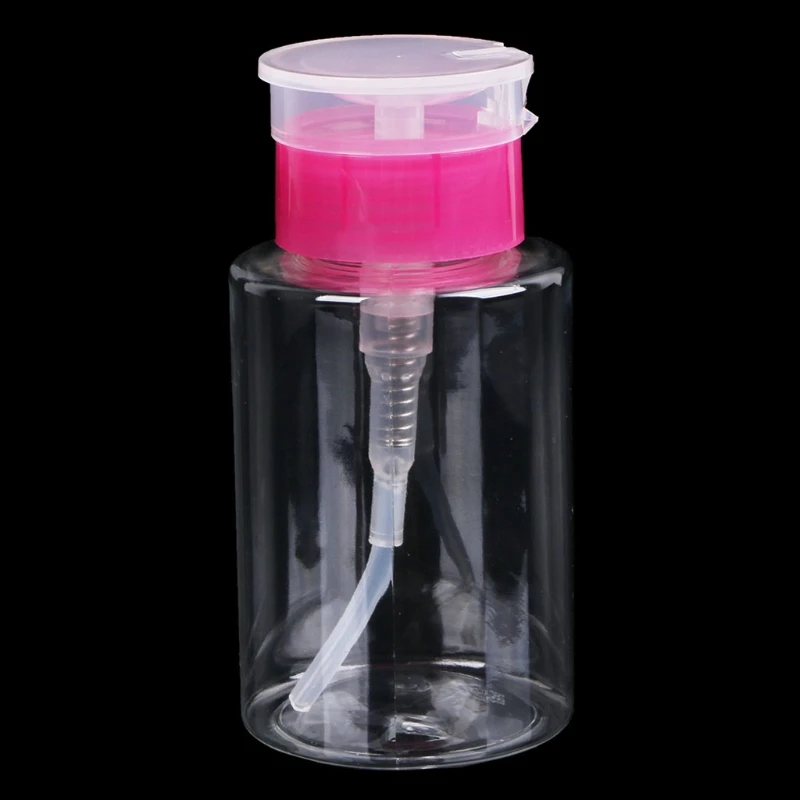 

160 мл, Пустой насос, Диспенсер, жидкость для снятия гель-лака, бутылка для очистки для дизайна ногтей U2JD