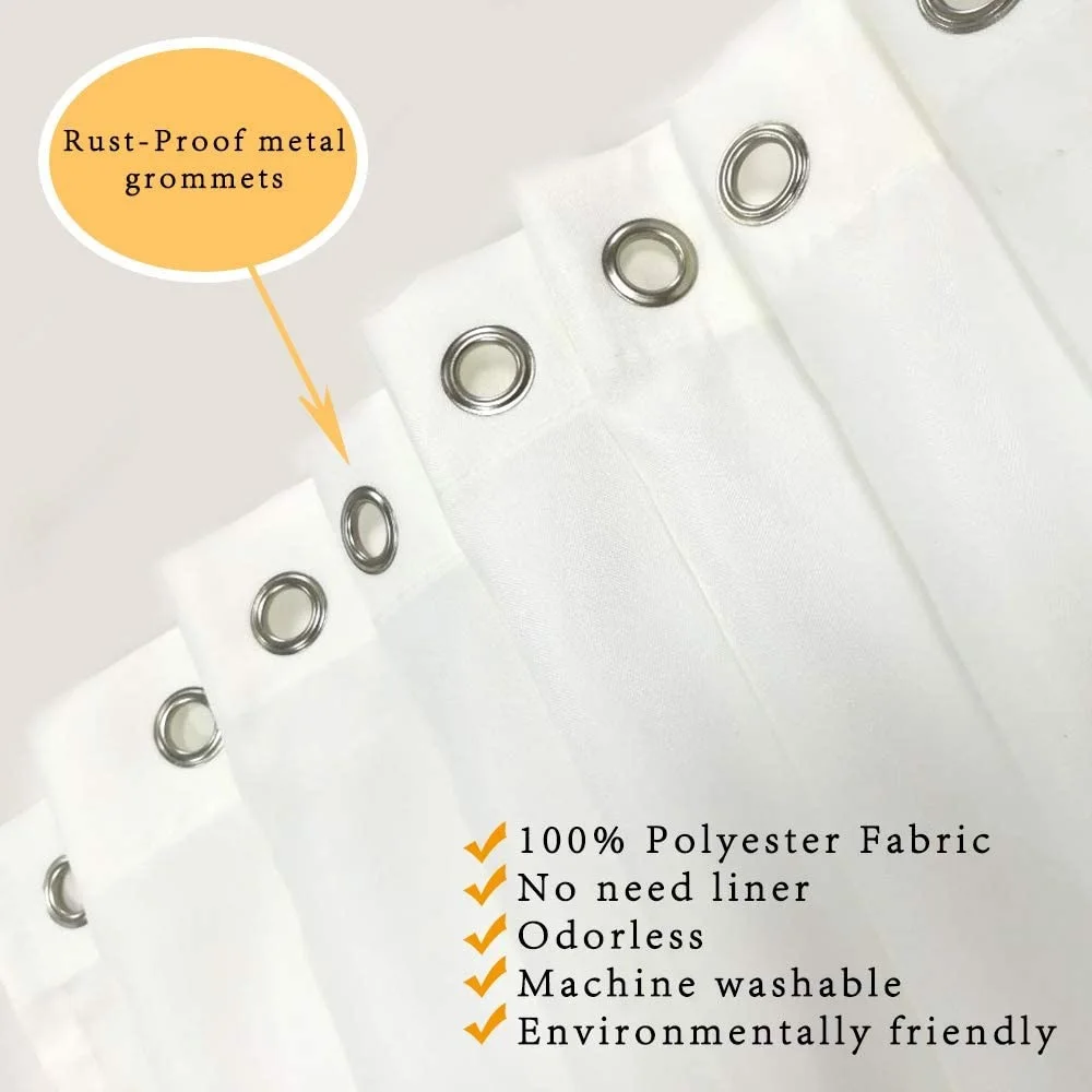 3D занавеска для душа средневековые мотивы в викторианском стиле классический