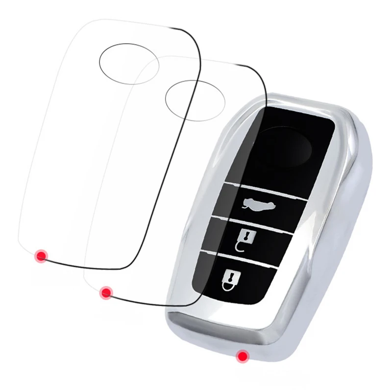 Модный новый мягкий ТПУ чехол с полным покрытием для автомобильного ключа