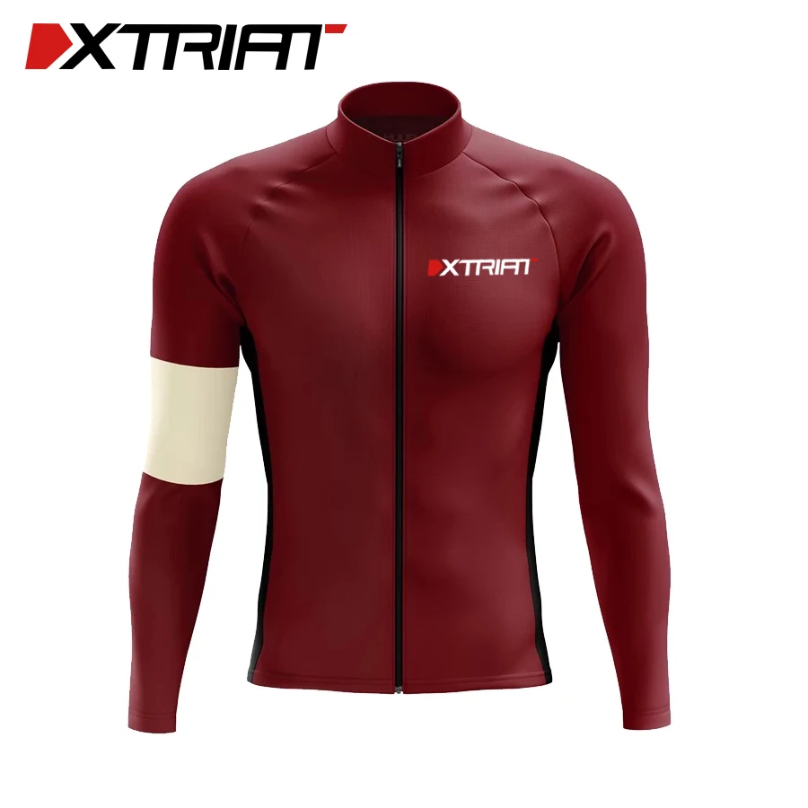 XTRIAT 2021 Новинка весна/осень Джерси одежда мужские с длинным рукавом Велоспорт