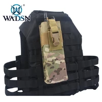 tactical vest system wireless walkie talkie bag molle pocket interphone attachment sports pouch headsets accessories wz080