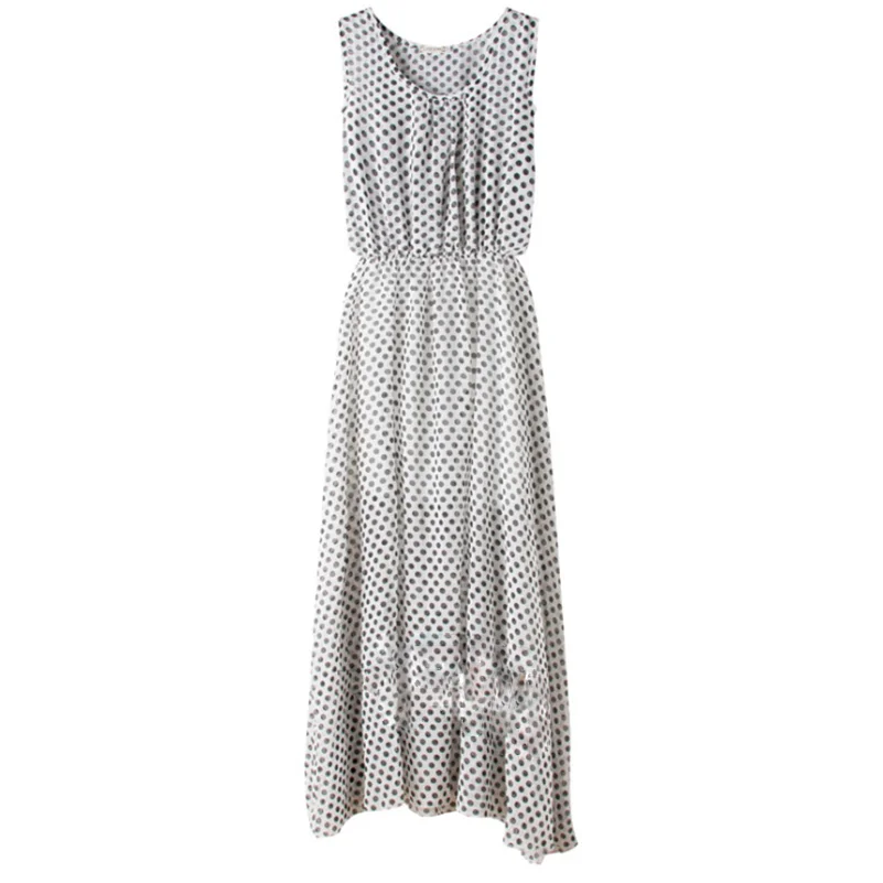 Женское длинное платье на бретелях повседневное свободное облегающее макси в