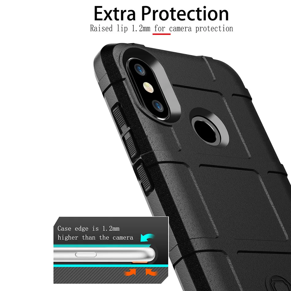 Thouport силиконовый чехол для Xiaomi mi 6X A2 Lite s litary сверхмощный защитный телефона |