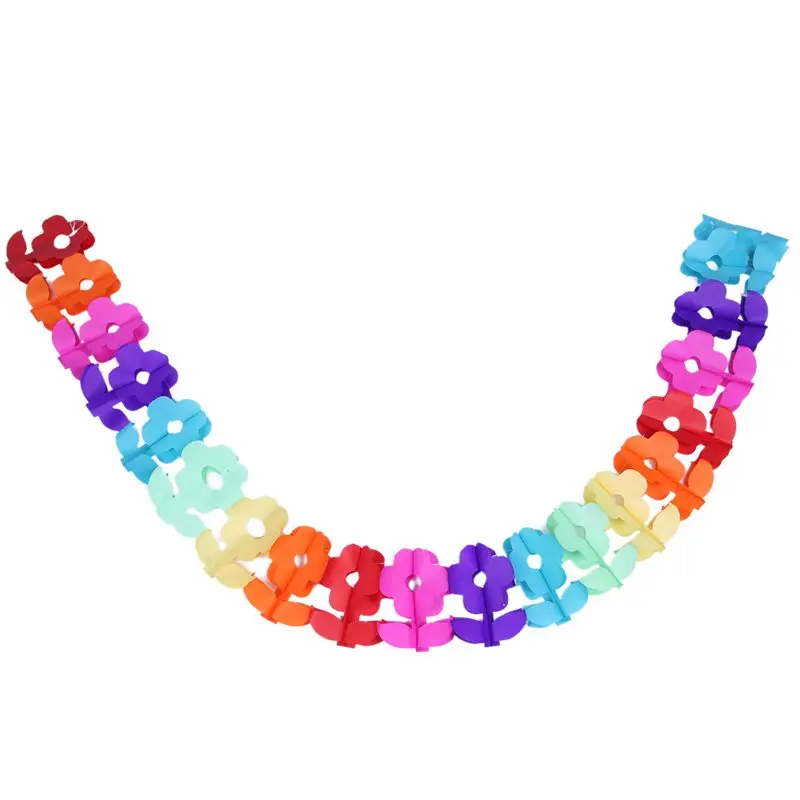 Детский душ Свадебные крестины день рождения висит бумага Гирлянда декорации