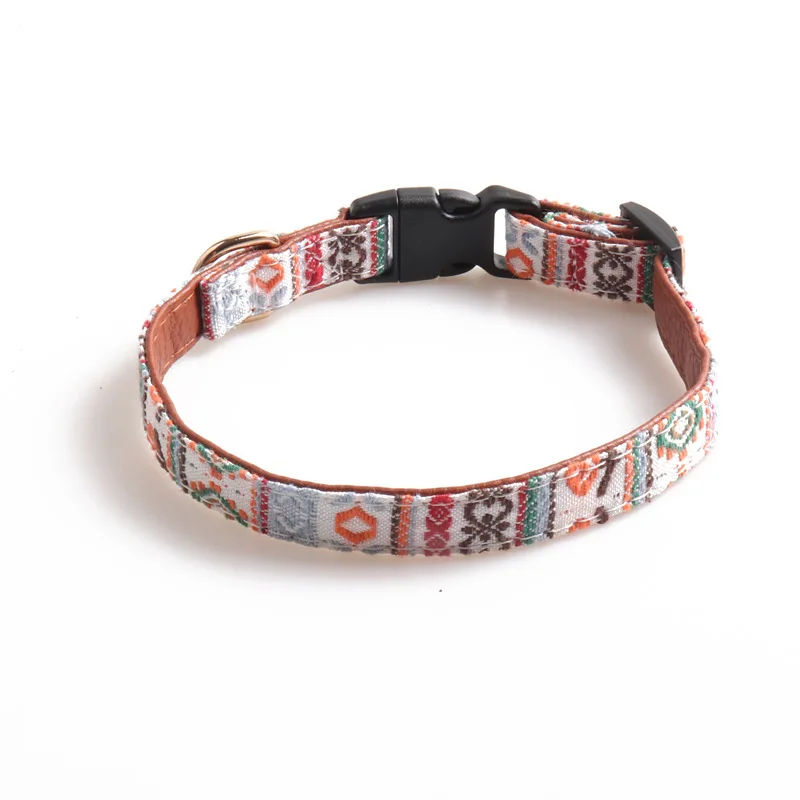 Ошейник для собак Регулируемая пряжка с зажимом ошейники ошейник имитацией