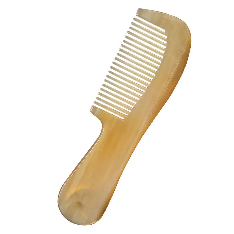 

handle anti-static horn comb hair moisturizing such as jade massage horn comb process comb can be used to hair rat tail comb