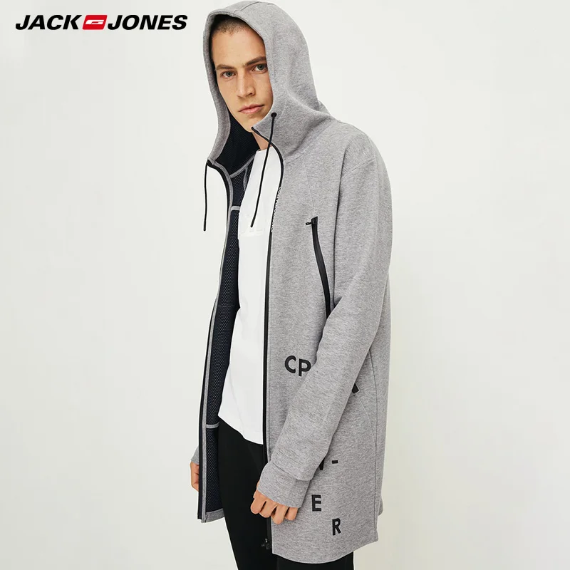 

Мужское длинное флисовое пальто с капюшоном Jack Jones | 218333539