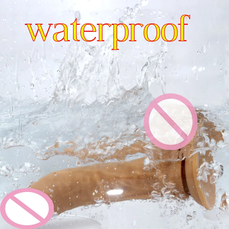 Большой фаллоимитатор Реалистичный Пенис с присоской женские фаллоимитаторы