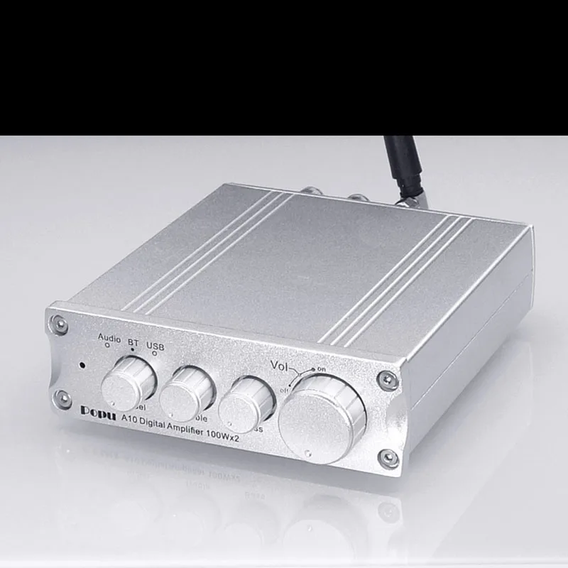 TPA3116D2 Bluetooth 5,0 цифровой усилитель мощности Qcc3003 100 Вт* 2 2,0 стерео аудио усилитель PCM5102A сабвуфер со звуковой картой