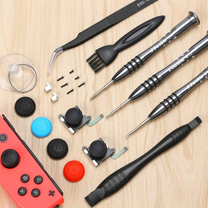 

3D Replacement Joystick Analog Thumb Stick for Nintendo Switch Joycon Latch Triwing Screwdriver Joy-con Tools