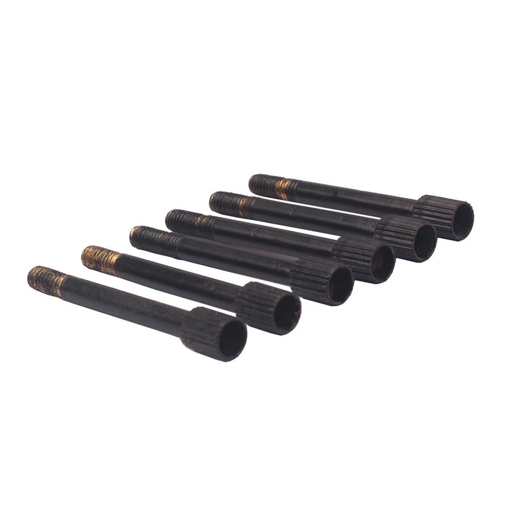 

6pcs Tremolo Bridge Saddle Metal Lock String Screw Clamp for Electric Guitar