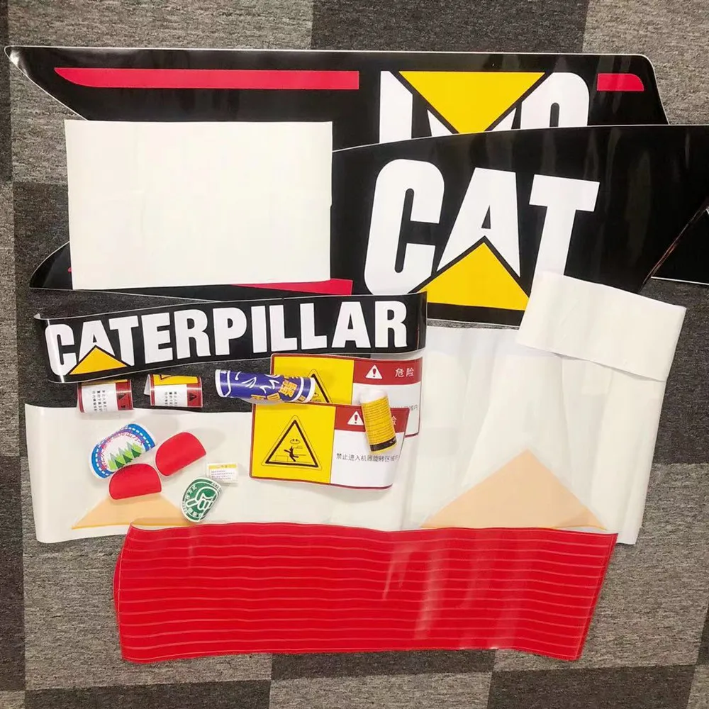 

Наклейки для экскаваторов Caterpillar E320C/D, наклейки для Картера 320