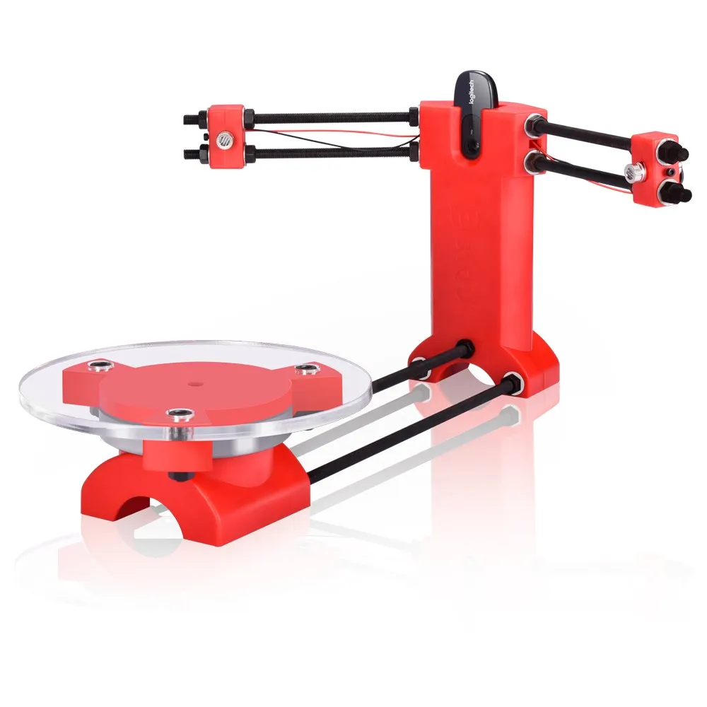 ciclop open source diy 3d scanner three dimensional laser scanner injection molding plastics parts desktop for reprap 3d printer free global shipping