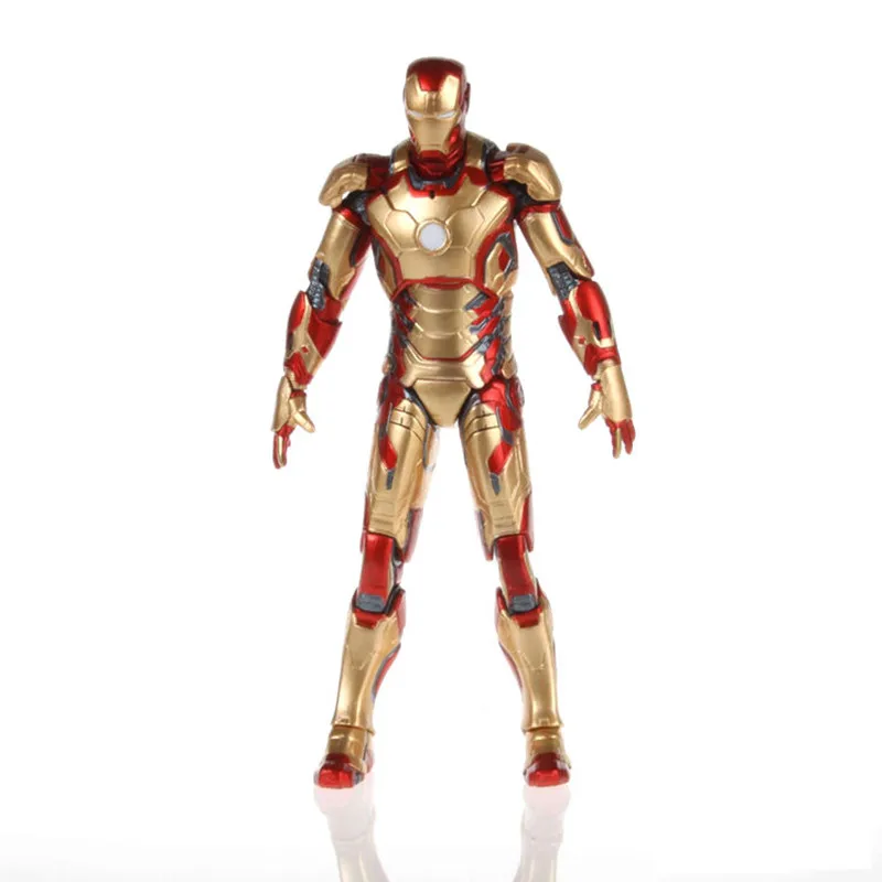 Горячие игрушки SHFiguarts Железный человек Mark 42 с диваном ПВХ фигурка коллекционные