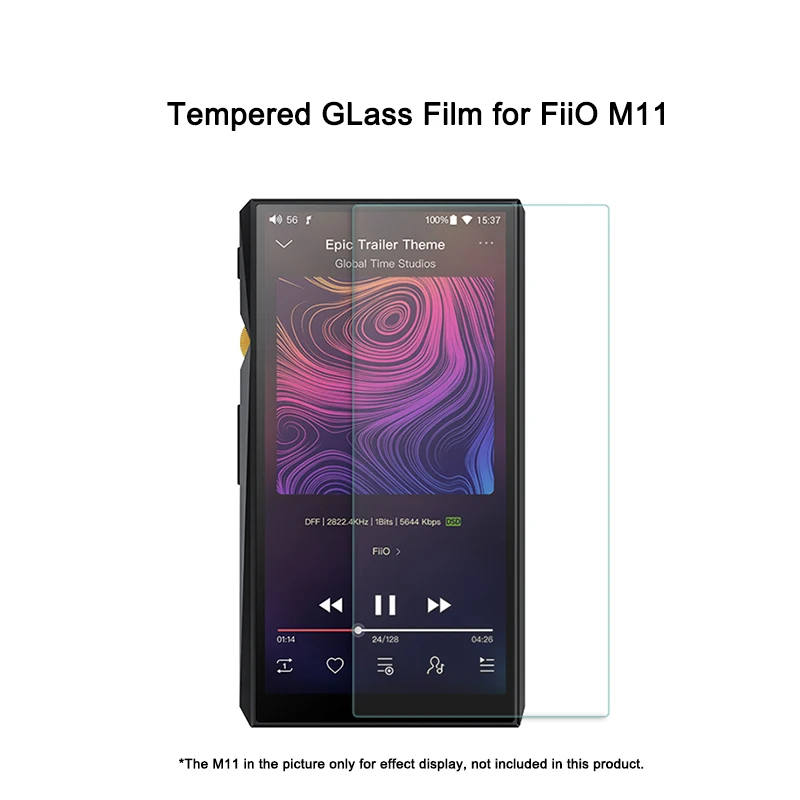 Защитная пленка на передний экран с защитой от царапин для FiiO M11 PRO 2 шт.|Аксессуары