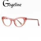 Оправа для очков кошачий глаз для мужчин и женщин, Модные оптические аксессуары для компьютера, UV400, с защитой от сисветильник, TR90, 2020