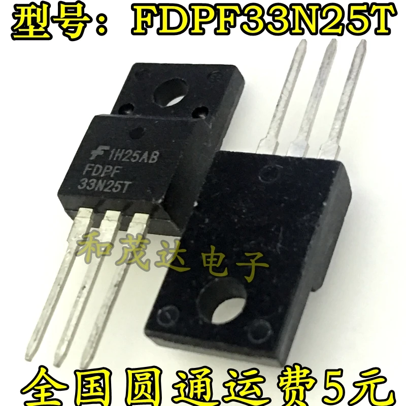 Original New 5pcs / FDPF33N25T 33N25T 33A250V TO-220 TO220 | Электроника