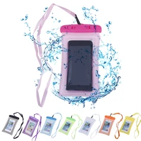universal waterproof smartphone case for phone pouch bag underwater clear pvc sealed phone case for smart phones