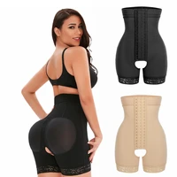 seamless waist trainer with hooks body slimming butt lifter push up panties shapewear hip booster shaping womens underwear 6xl