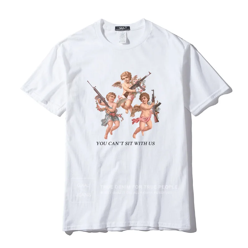 Женская футболка с принтом ангела Парижа Девы Марии размеры до 5XL|Футболки| |