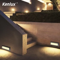 free shipping 6w 225mm led stair step wall light surface mounted staircase corner lamp waterproof wall stair lamp footlight