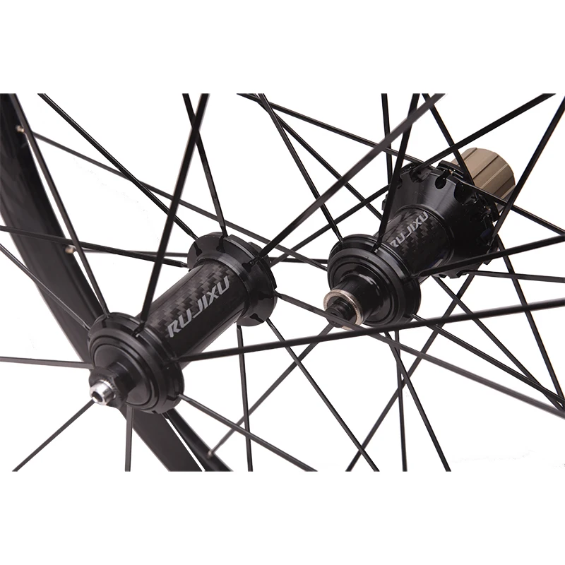 Супер-громкие колеса для дорожного велосипеда 700c Rujixu-pro 40 мм углеродная трубка