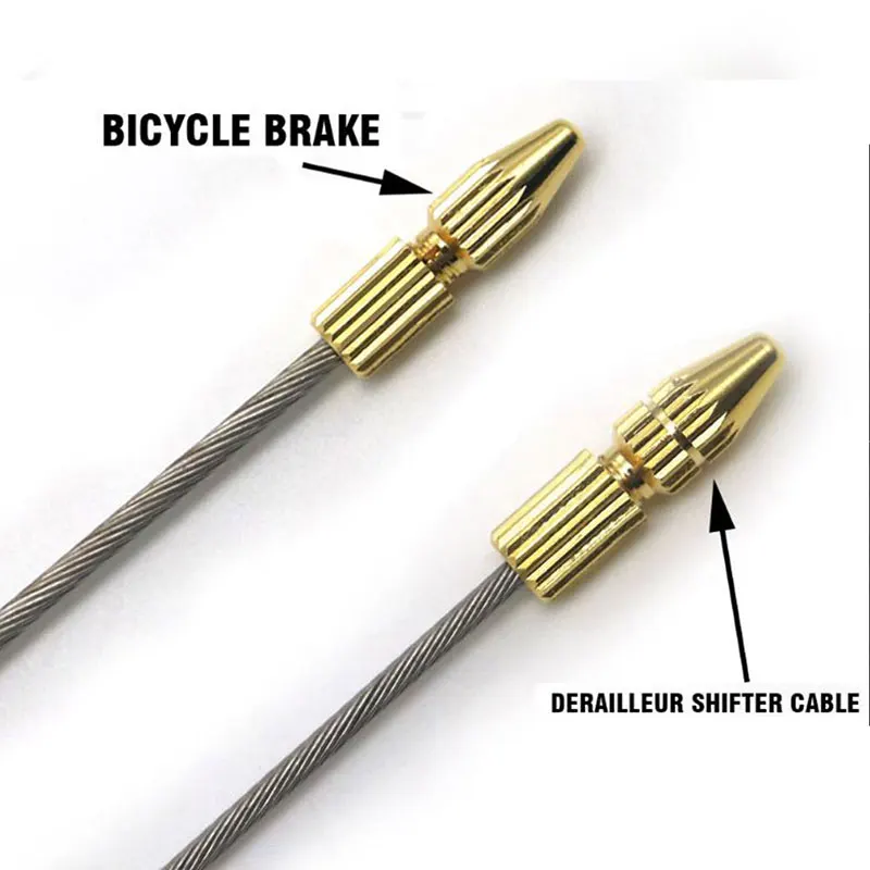 

Bike Brake Derailleur Shift Cable End Caps Bicycle Brake Cable Tips Road Bike Accessories