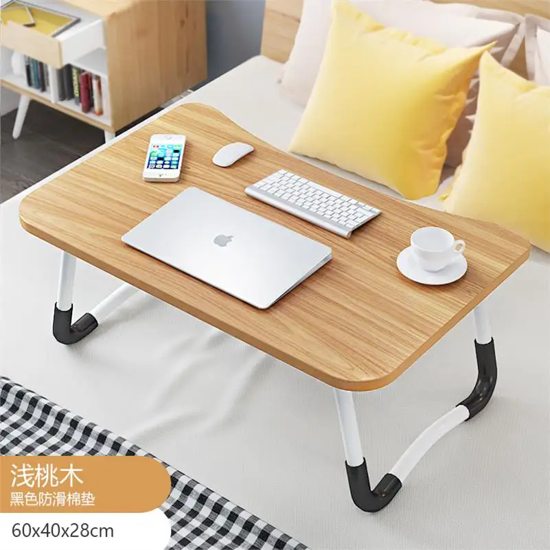 

Laptop Desk Bed With Desk Small Table Lazy Student Dormitory Simple Folding Table Study Table
